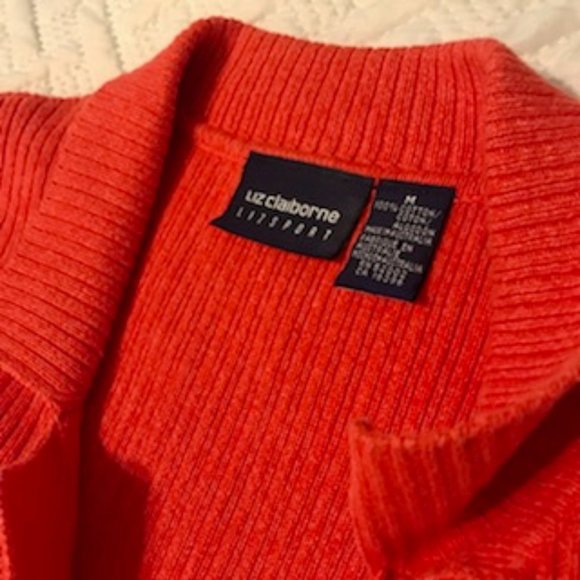 Liz Claiborne Button-Up Sweater - Picture 3 of 4